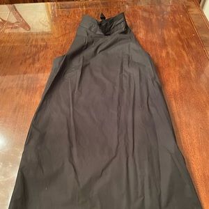 COS Black Sleeveless High Neck Dress - Size 4